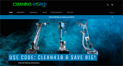 Desktop Screenshot of cleaning-world.com